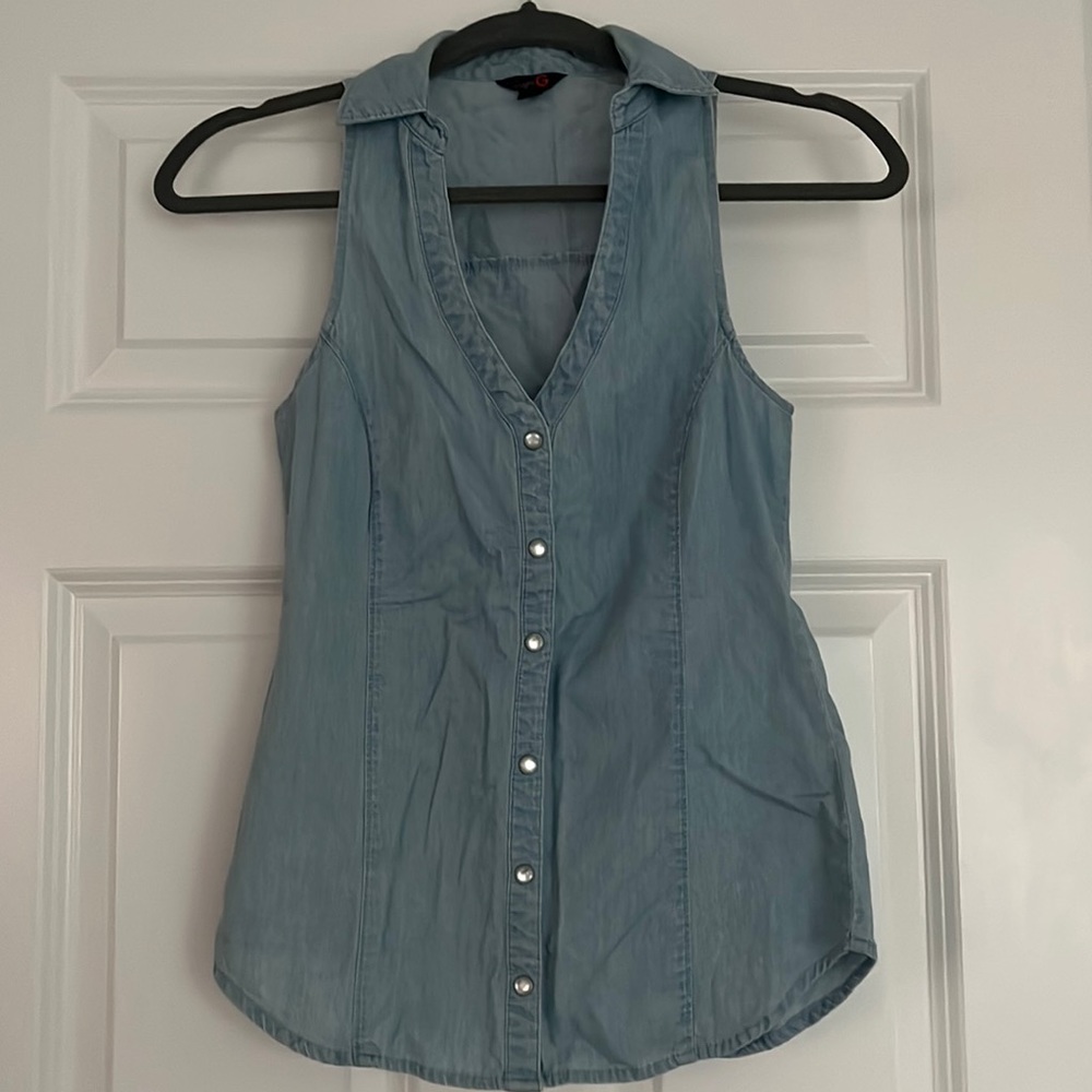 G by Guess Denim tank